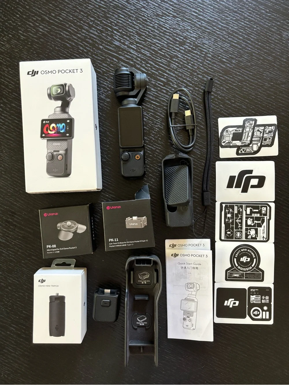 DJI Osmo Pocket 3 Compact Gimbal Camera - with accessories